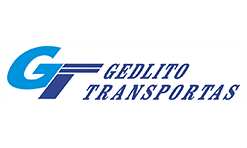 лого компании GEDLITO TRANSPORTAS