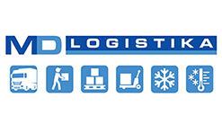 company logo MD logistika