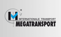 logo de la compañía MEGATRANSPORT