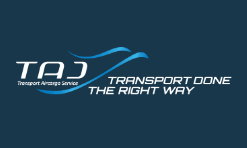 лого компании TAJ Transport Air Cargo Service
