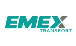 logo spoločnosti Emex transport UAB