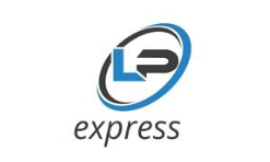 фирмено лого LP express SIA